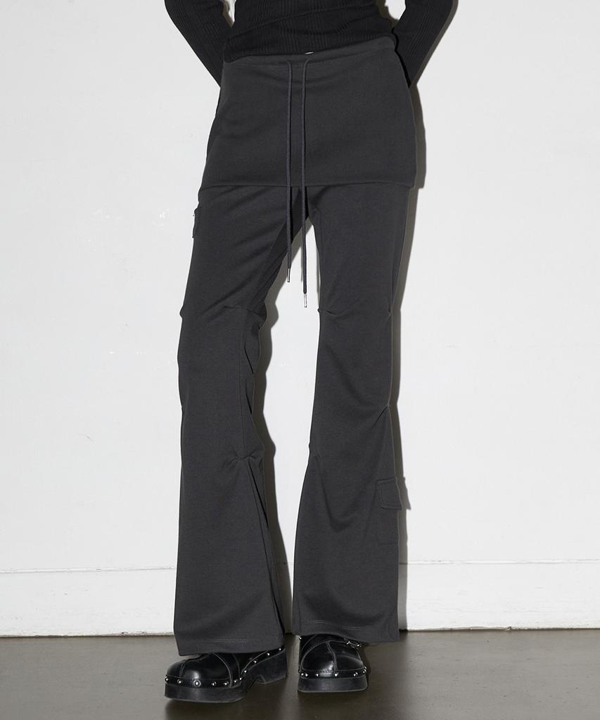 Штаны-юбка Lense Bootcut Угольный