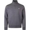 Polo FW25 Свитшот-пуловер с высоким воротником и молнией на половину, с длинным рукавом, обычного кроя, мужской, 710P11185-008