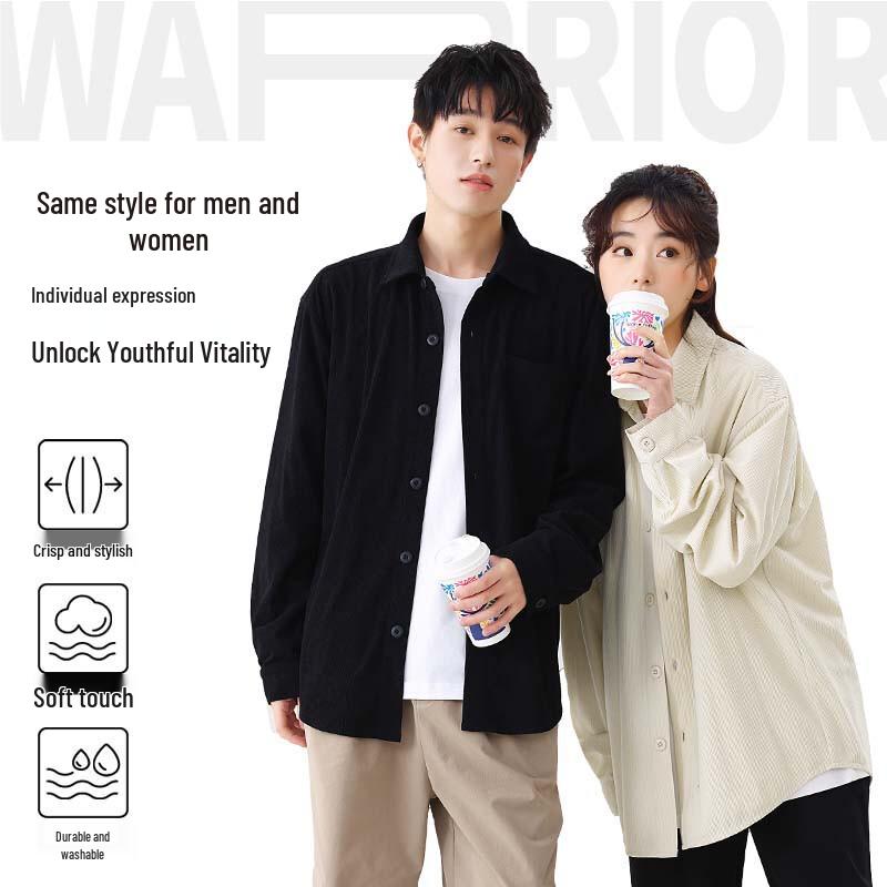 Warrior Heritage Graphic Long-Sleeve Casual Shirt
