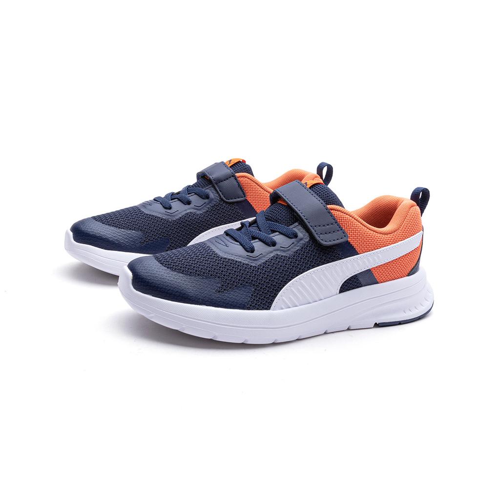 Puma Evolve Run Mesh Fabric Ac Ps Comfortable Classic Simple Versatile Daily American Retro Fashion Trend Campus Low Top Kids Casual Shoes 386239-02