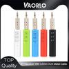 VAORLO X7 приемник Bluetooth аудио адаптер с 3,5 мм AUX металлический кабель для автомобильного комплекта динамик наушники Hands-Free звонки