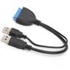 SATA to USB 3.0 Adapter Cable Suppots HDD 2.5 Inch SSD Serial Port Hard Disk Data Easy Drive Line