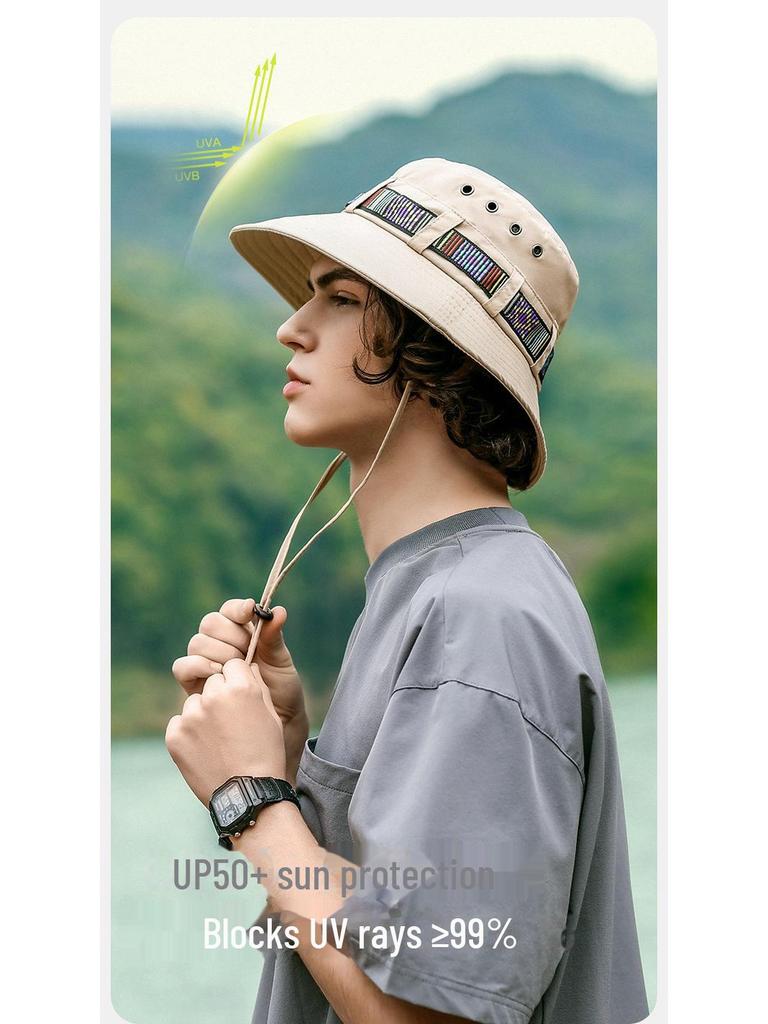 Унисекс УФ-защита быстросохнущая рыболовная шапка для активного отдыха - модель XMZ252