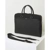 Daks Nylon Briefcase  Fits 15 Inch Laptop  Black Dd Pattern Dbba5f591bk