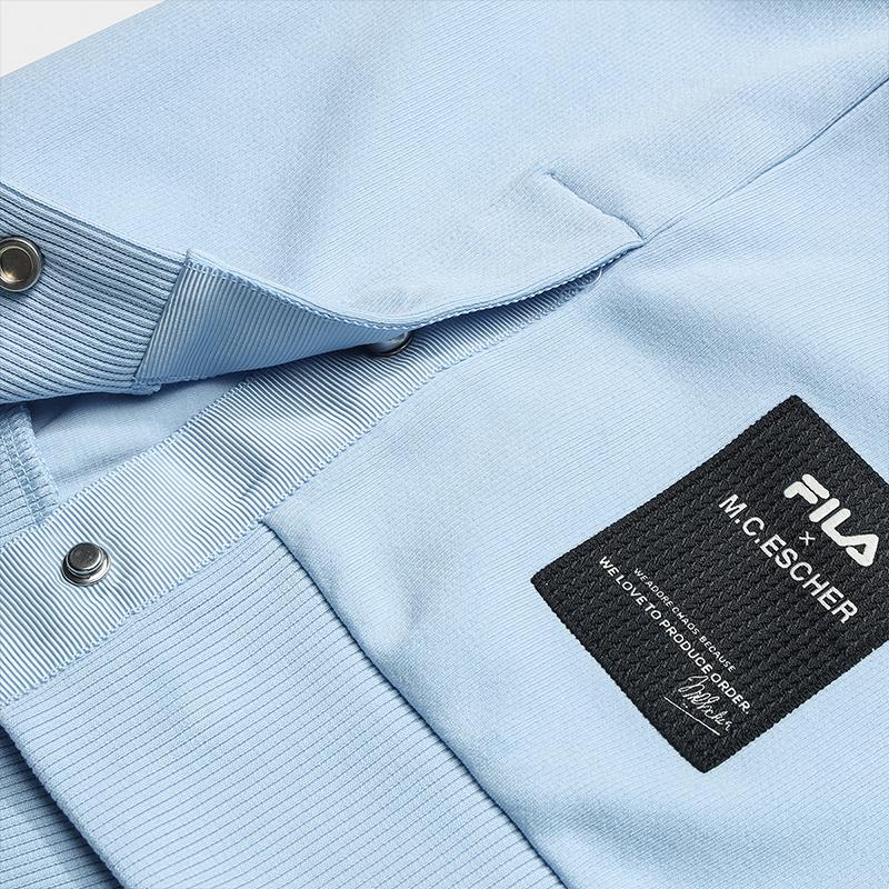 Fila Пуловер с круглым вырезом Heritage Удобная простая толстовка Женская толстовка F11W548230FLB