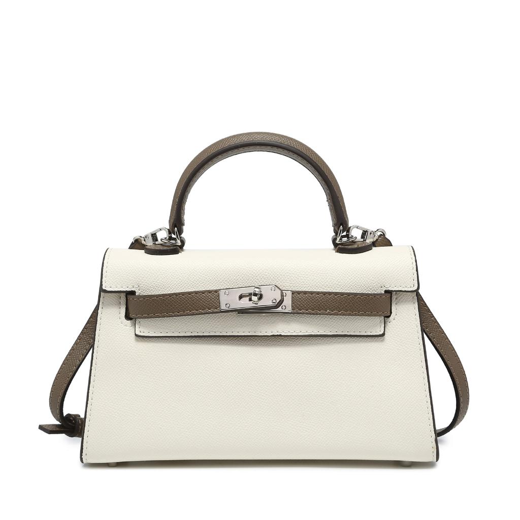 Горячая сумка второго поколения без пуха из натуральной кожи, высококлассная модная женская мини-сумка для ношения в руке, текстурная сумка-тоут