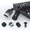 Кабель-конвертер USB XLR Audio 3M XLR Male в USB Audio USB A в XLR Male выходной стереокабель Совместим с адаптером настольного микшера, Windows, ПК,