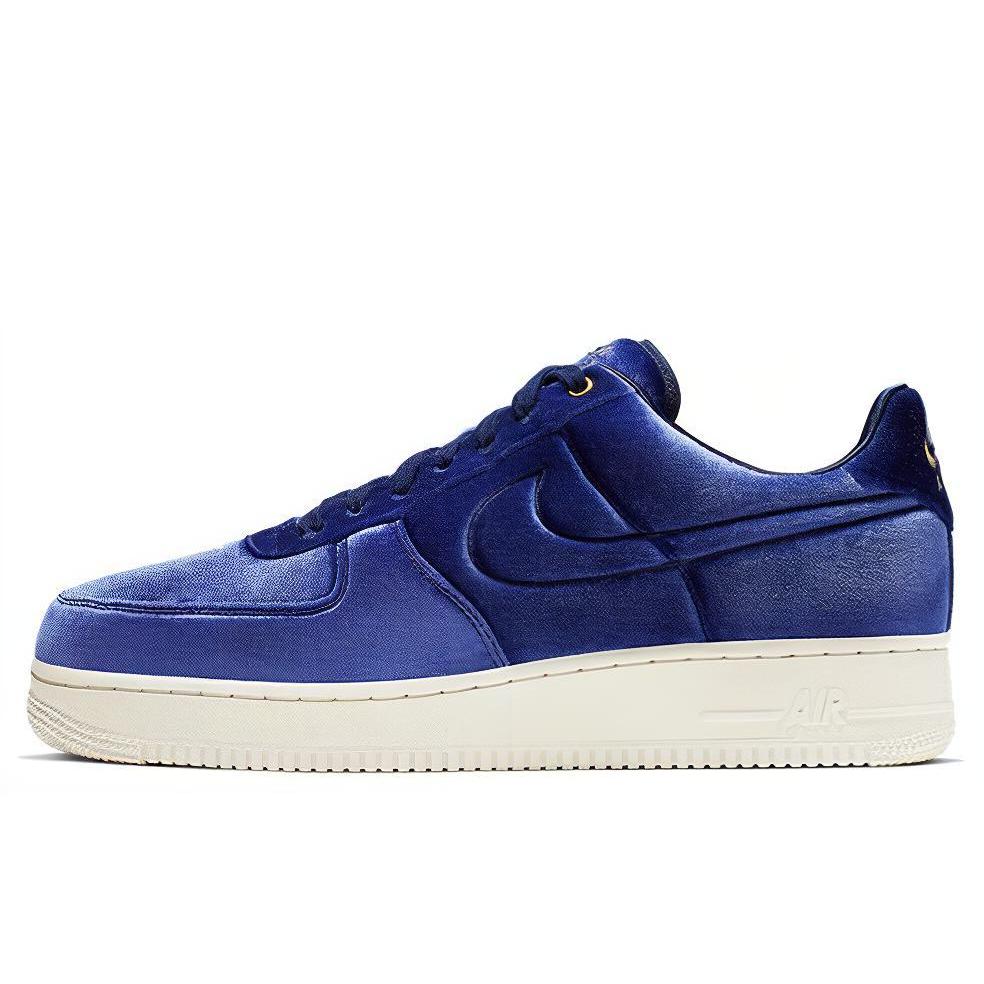 Nike Air Force 1 Low Premium 3 Velour Blue Void AT4144-400