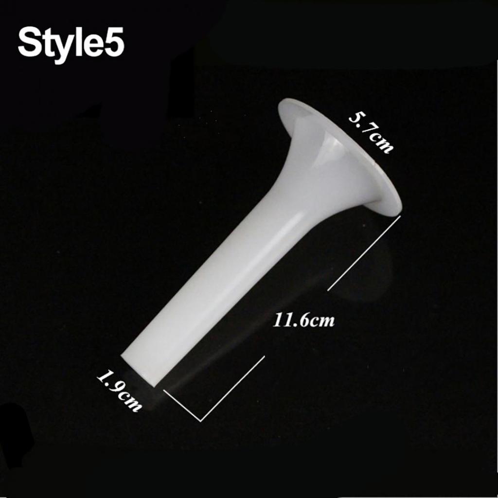 Manual Plastic Sausage Stuffer Filler Funnel Maker Tube for Meat Grinder 1Pc