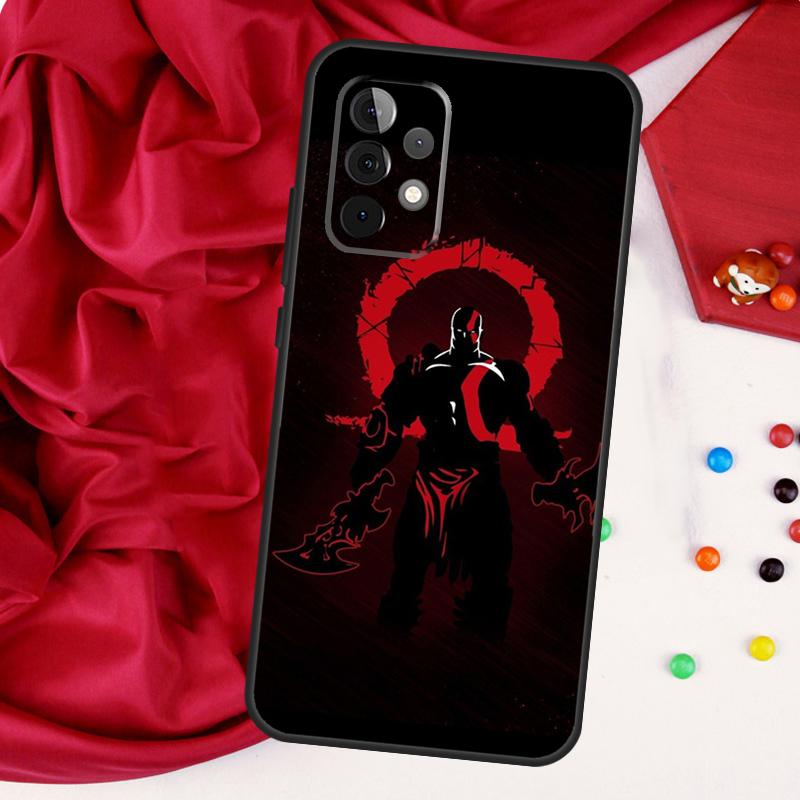 Игровой чехол God of War для Samsung Galaxy A54 A34 A14 A53 A52 A51 A71 A13 A23 A33 A73 A12 A22 A32 Чехол Funda