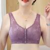 New Front Buckle Underwear Women's Lace Rimless Vest Large Size Bra