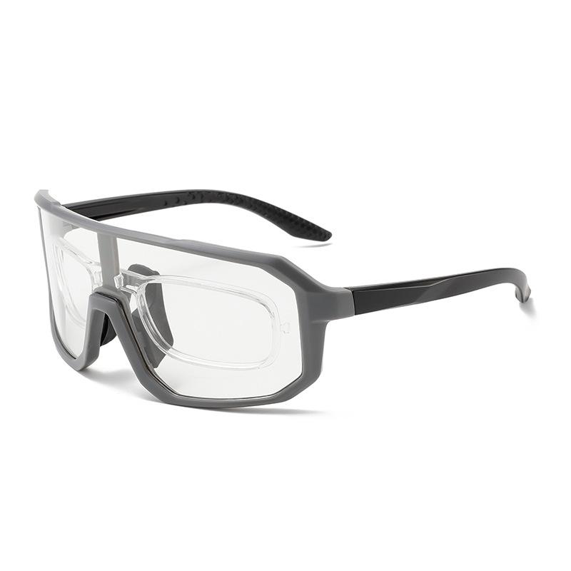 Набор для коррекции близорукости, меняющий цвет, очки для велоспорта, поляризованные солнцезащитные очки для спорта на открытом воздухе, ветрозащитные мужские и женские солнцезащитные очки для защиты глаз при езде на велосипеде