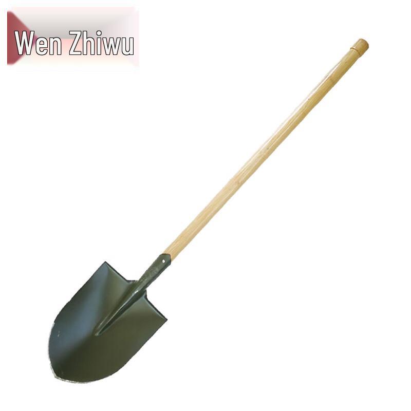 Wen Zhi Wu 120CM Wooden Handle Military & Rescue Shovel