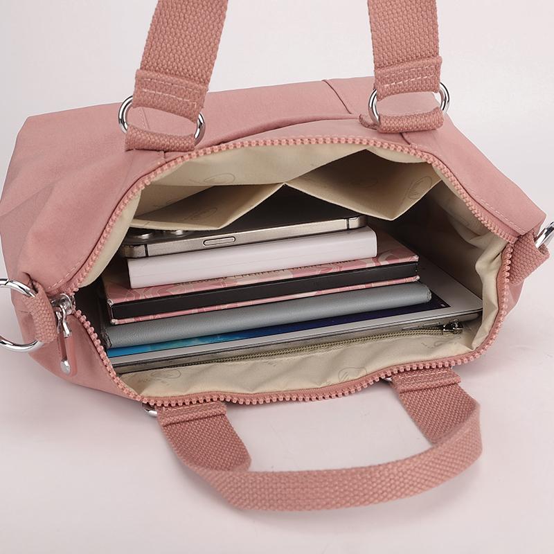 Женская сумка через плечо, легкая нейлоновая сумка через плечо