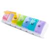 Weekly Pill Box French Pill Box 7 Days Sukuos Pill Box Multicolored Pillbox Weekly Pill Box[133]