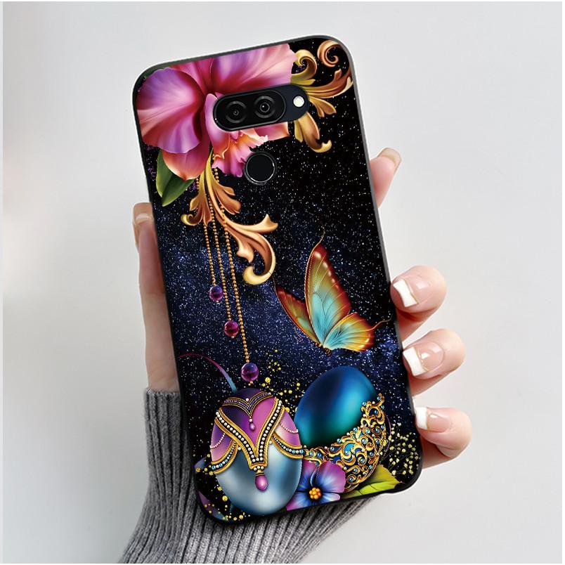 Casing For LG K40S K50S Soft Case LM-X430 LM-X540 Aesthetic Fashion Cute Cat Cartoon Phone Back Cover Shockproof Silicone Bumper