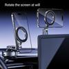 Secure Car Windshield Grip Vent Phone Bracket Magnetic Stand Vacuum Suction 360 Degree Rotation Adjustable Viewing Angle