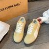 Flat-bottomed Women's Autumn New Color Matching Breathable Low-top Fashion Sports and Leisure Shoes