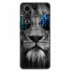 Чехол для телефона ZTE Axon 30 Cover Крутой Волк Лев Тигр Черный Силикон Мягкий Funda Для ZTE Axon 30 Задняя крышка Чехол Axon30 5G Coque