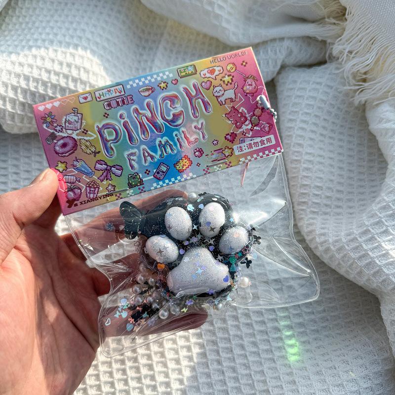 Мягкая игрушка-антистресс «кошачья лапка» ручной работы Mochi Slow Rebound Fidget Toys, подарок на день рождения