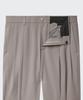 MUSINSA STANDARD Three-Puck Semi-Balloon Slacks [Grayish Beige]