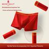 Мужские антибактериальные боксеры-брифы Montagut Lucky Red
