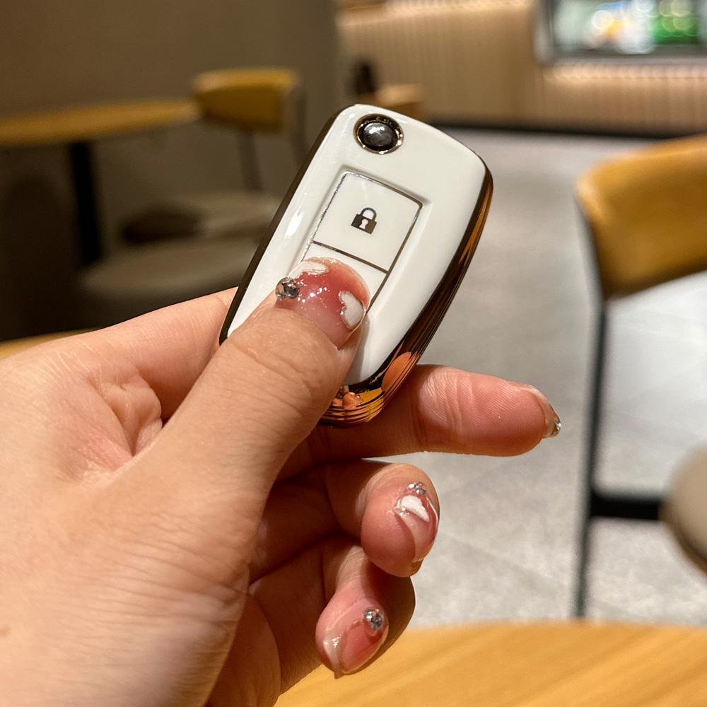 Мягкий чехол для дистанционного ключа из ТПУ для Nissan X-Trail Qashqai J11 Juke Murano Micra Tiida Maxima Altima Kicks аксессуары