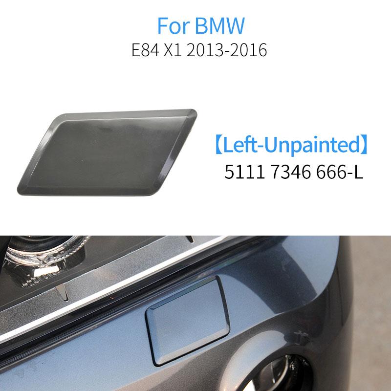 Car Front Bumper Headlight Washer Spray Cover Cap Accessory Replacemente For BMW X1 E84 LCI 2013-2016 51117347666