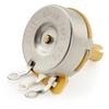 CTS 450G B250K Brass Short Split Shaft Potentiometer for Electric Guitar and Bass of 1/4" 10% B-Curve (Set 4)