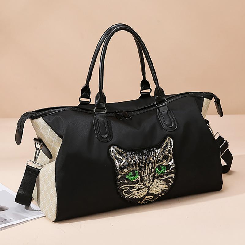 Большая вместительная дорожная сумка для женщин, спортивная сумка для йоги и фитнеса, студенческая сумка-органайзер на одно плечо, дорожная сумка для коротких поездок