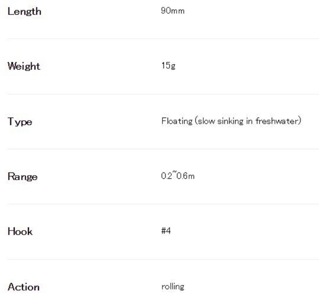 DUO Плавающая приманка Terrif DC 9 Bullet CCC0742 (2181)