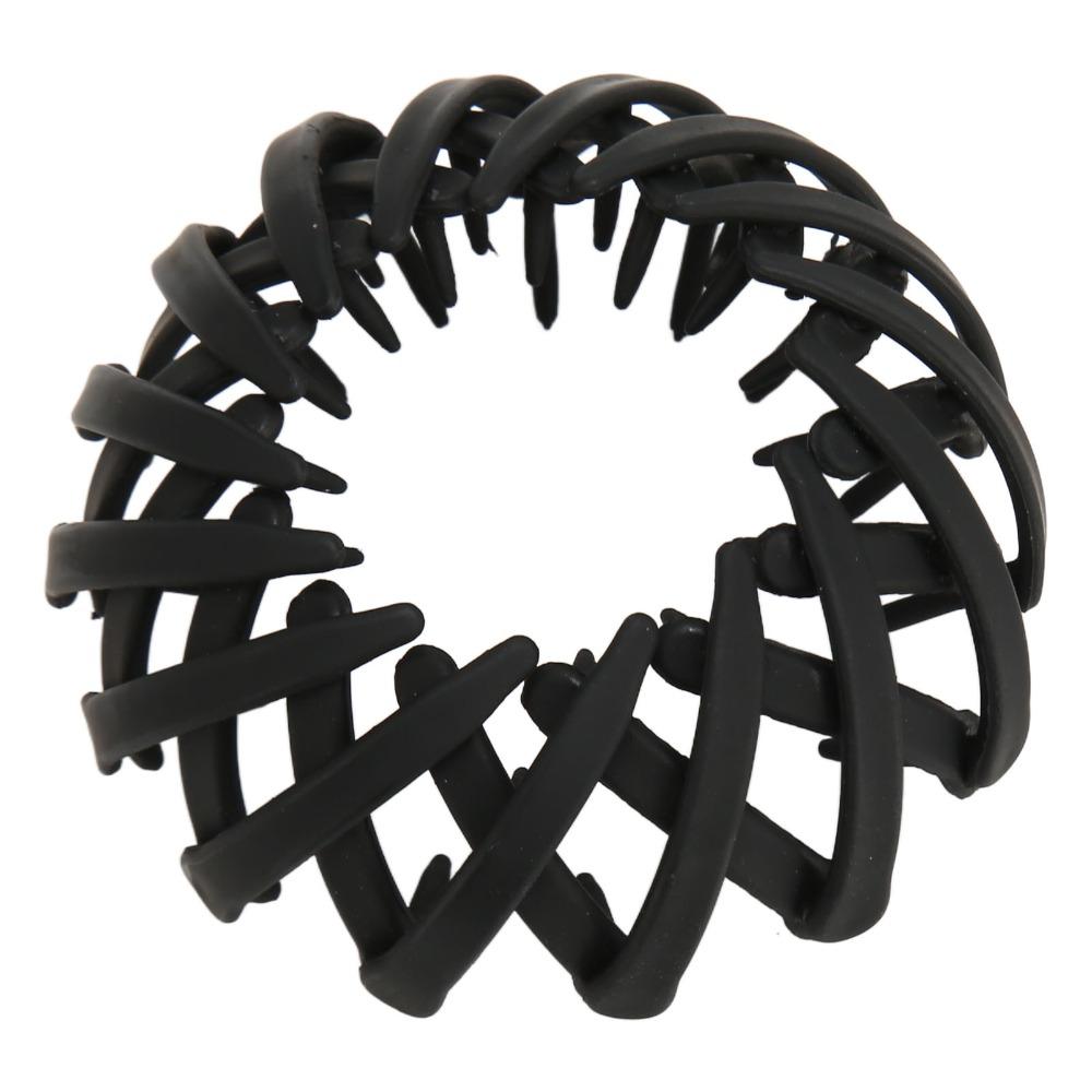 4pcs Plastic Ponytail Hair Clip Strong Grip Expandable Hair Claw Ponytail Holder Clip Daily Use