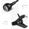 New USB Flexible Tube Adjustable LED Table Light With Clip Holder  Bedroom Study Reading Lamp Powered Eye Protection Desk Lights