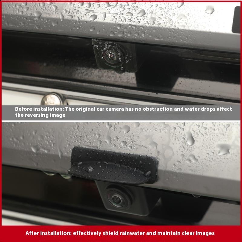 Автомобильный козырек от дождя для задней камеры, автомобильный козырек от дождя для задней камеры, защита от дождя, защитный козырек, автомобильные аксессуары для ежедневного вождения