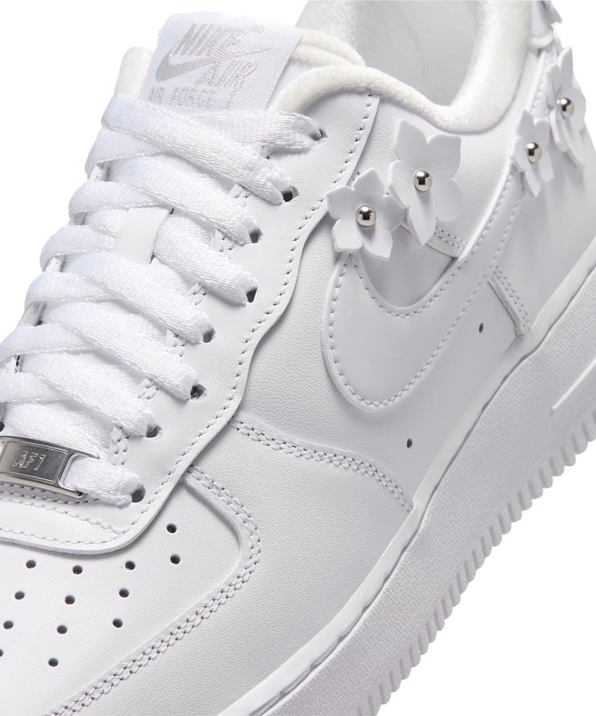 Nike Air Force 1 07 Floret W - White:Wolf Grey:Metallic Silver:White / Ir8637-100