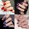 24Pcs Glossy Short Square Nails Fake Nails Fully Cover False Nails Fake Nail For Female Girls