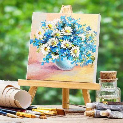 14/23 шт./набор мини-холст доска с мольбертом набор для рисования на открытом воздухе своими руками ремесло
