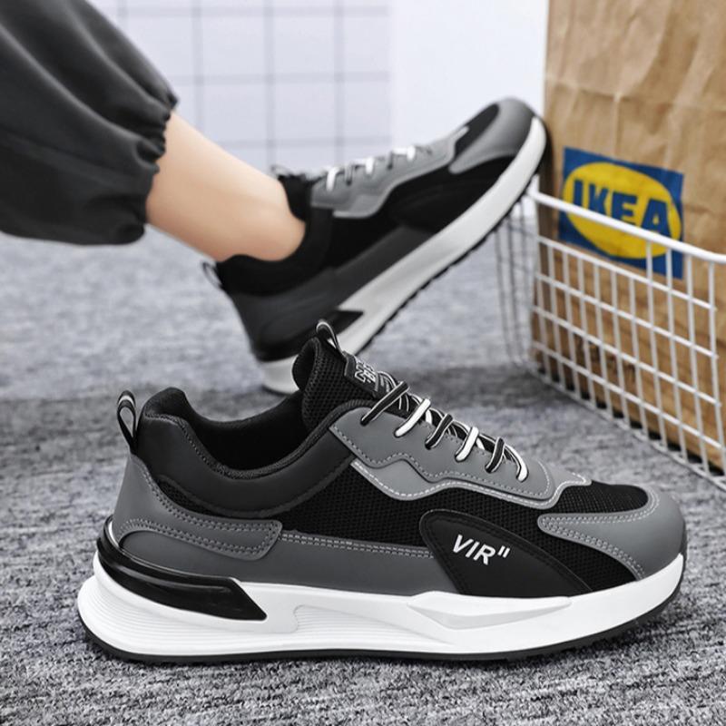 Модные дышащие мужские спортивные кроссовки для бега, дизайнерские новые повседневные кроссовки на платформе со шнуровкой, мужская обувь для ходьбы Zapatos Hombre