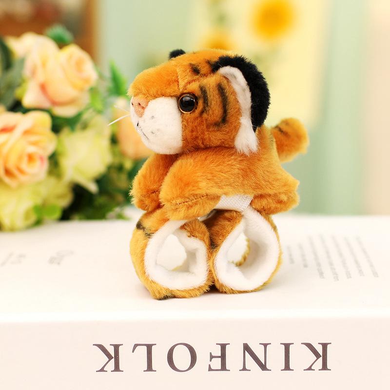 Мультяшный Животный Тигр Хвост Лапа Плюшевая Игрушка Динозавр Леопард Перчатки Повязка на Голову Кукла Детский Реквизит для Выступлений