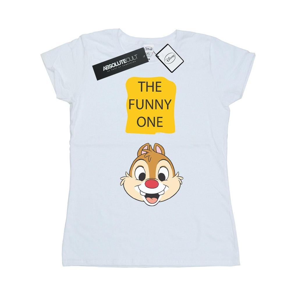 Disney Womens/Ladies Chip N Dale The Funny One Cotton T-Shirt