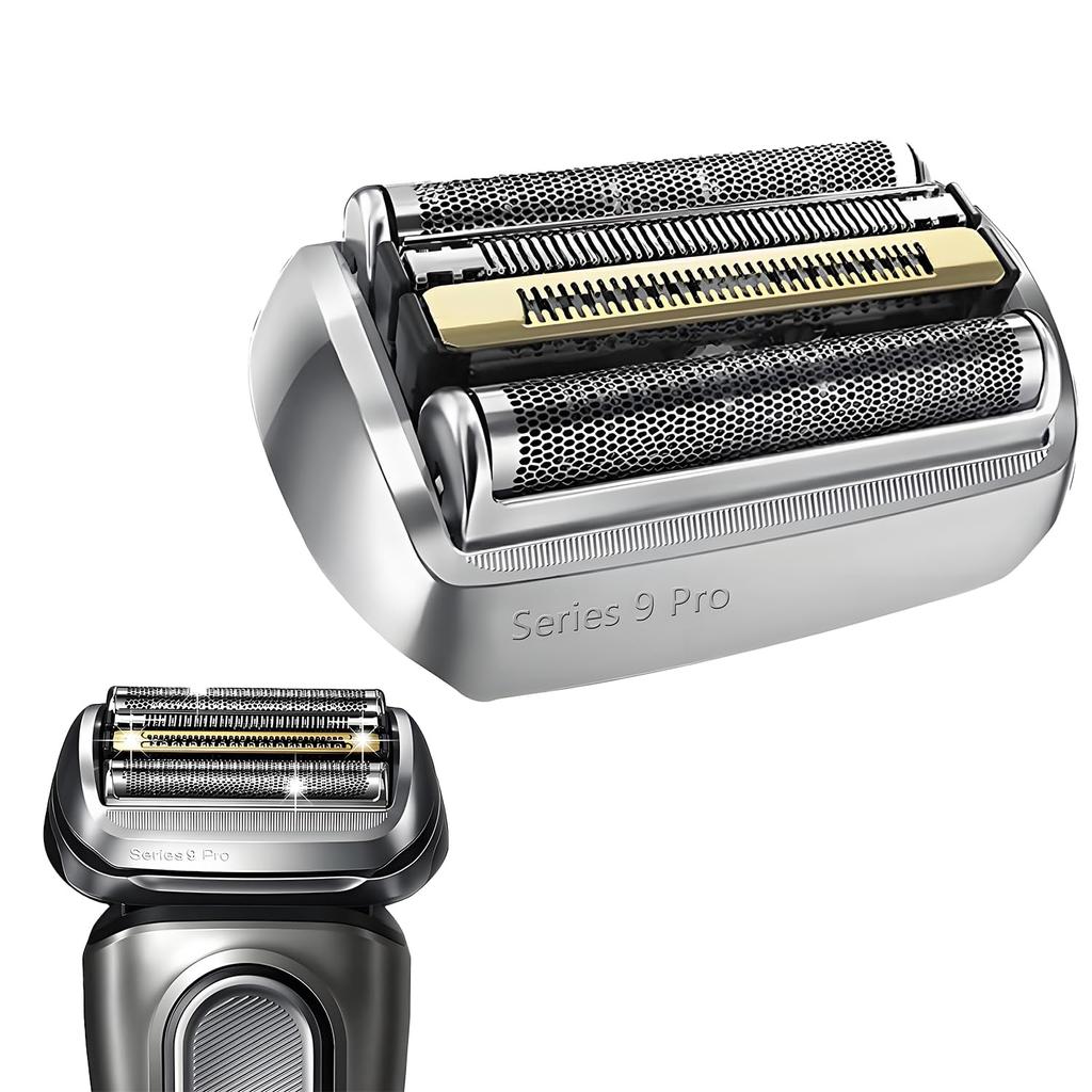 Braun Compatible Series 9 Replacement Blade Replacement Blade Series9 Replacement Blade Net Blade Integrated Cassette Silver 92S 90S 92B 94M Shaver