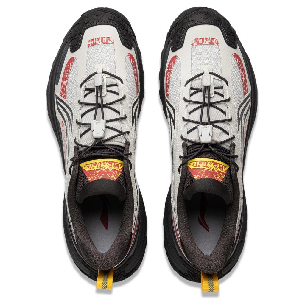 Li-Ning Yijie 2.0 Устойчивость Водонепроницаемые Амортизирующие Нескользящие Прочная Поддержка Низкие Кроссовки Для Похода На Открытом Воздухе Унисекс Кроссовки Для Похода Лайм AHTU005-4