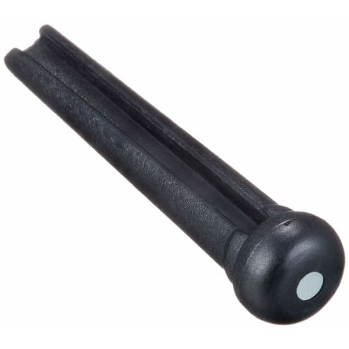 Graph Tech PP-2142-00 TUSQ Bridge Pins, Black, Mother-of-Pearl Dot, Traditional Type