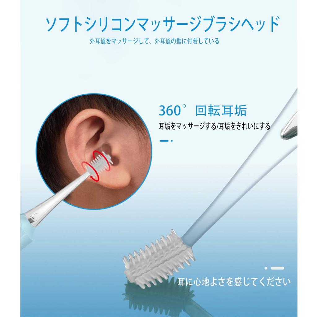 Светящийся ушной вкладыш со светодиодной подсветкой Светящийся ушной вкладыш с зарядкой от USB Сменные ушные вкладыши для чистки ушей Светящийся ушной вкладыш с лупой