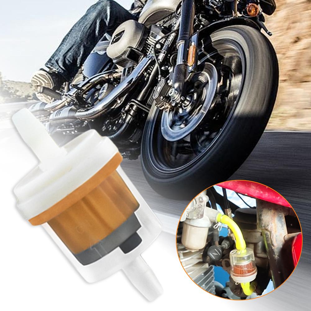 Motorcycle Small Engine Inline Carb Liquid Petrol Gasoline Filter Motorcycle Oil Filter for 110-200 Single Cylinder Engine