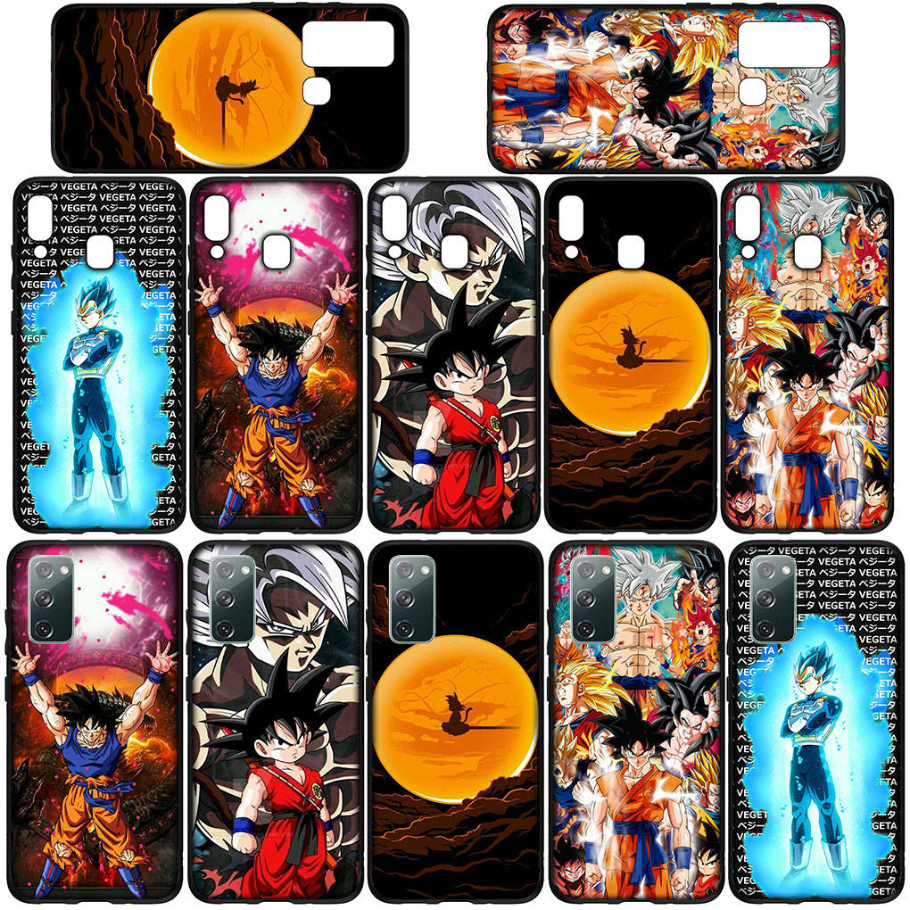 Чехол для iPhone 16 15 Xiaomi Redmi Note 14 13 12 11 Pro Max 16e Samsung Galaxy S25 S24 S23 Moto OPPO Huawei Dragon Ball DragonBall Z Goku Чехол для телефона