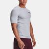 Under Armour Мужская футболка с коротким рукавом HeatGear® с принтом, круглым вырезом, повседневная, облегающего кроя, мужские топы, серый 1361518-011