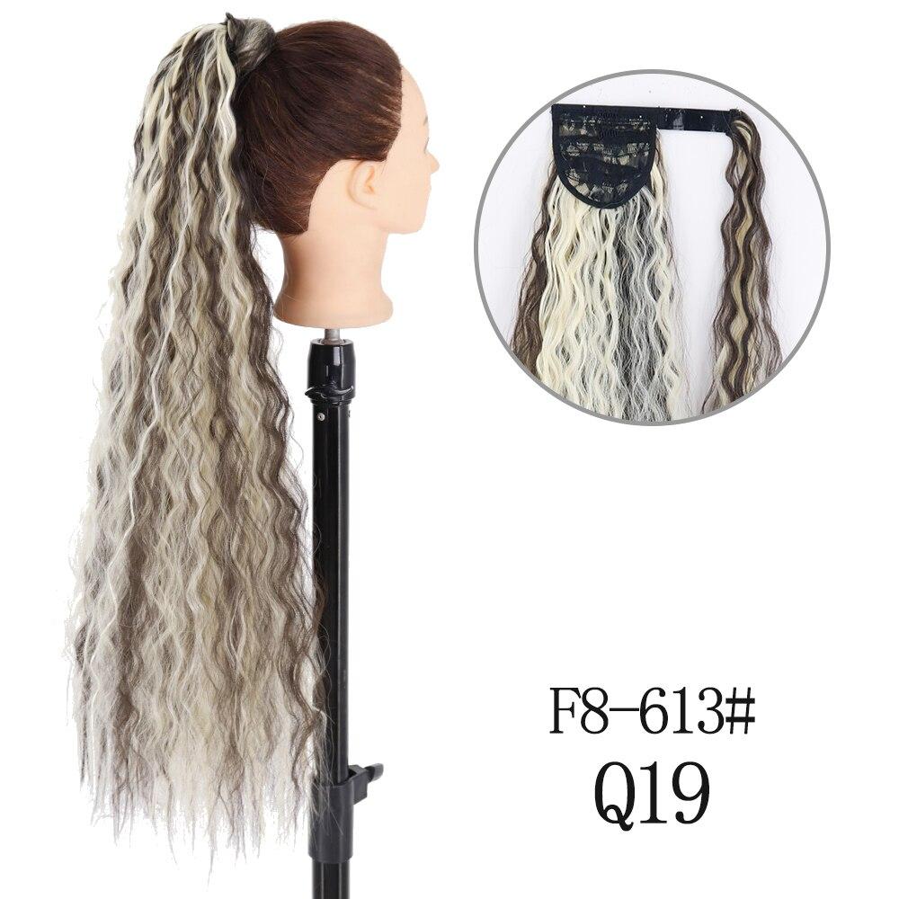 MISSQUEEN 22 34 Inch Wavy Ponytail Hair Extension Synthetic Ponytail Extension Hair for Women Ponytail Hair Hairpiece