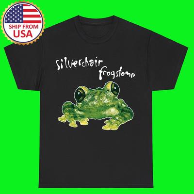 Silverchair Frogstomp Черная футболка Топ Унисекс