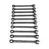 10pcs 21mm Open End Wrench Anti Slip Spanner for Auto Repair Mechanical Maintenance Black